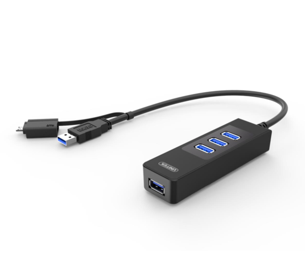 Unitek HUB 4x USB 3.0 - 460165 - zdjęcie